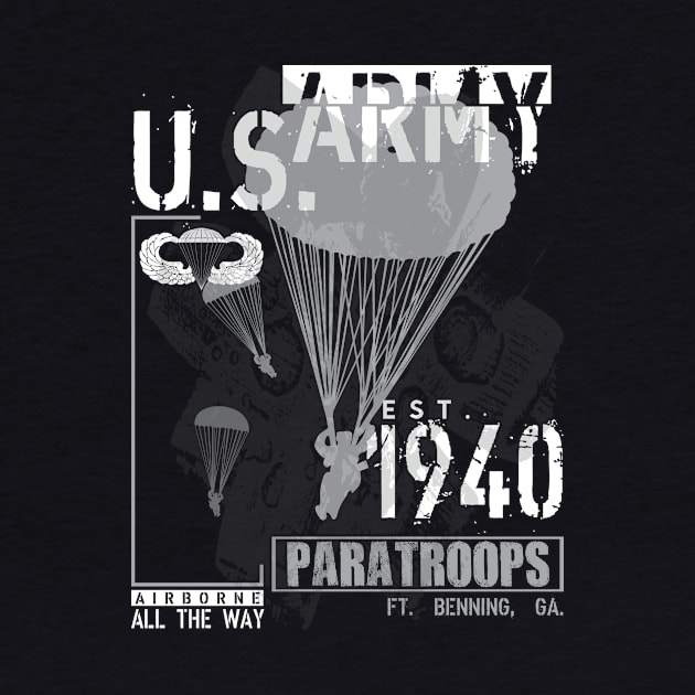 US Army Paratroopers Distressed by Baggss